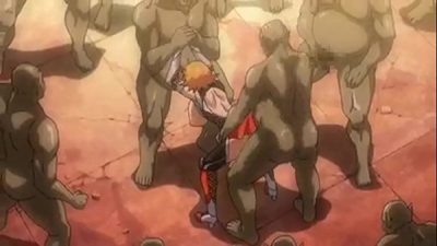 សត្វចម្លែក Hentai Gangbang