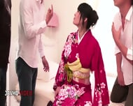 Hot Japanese MILF Anne Takes Multiple Cocks In Wild Group Sex